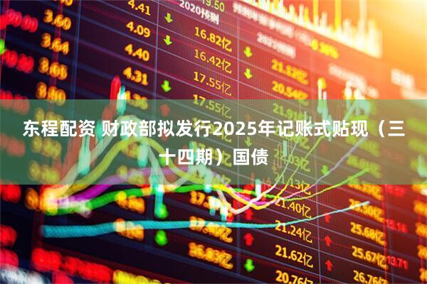 东程配资 财政部拟发行2025年记账式贴现（三十四期）国债