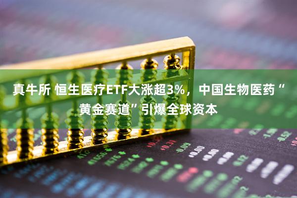 真牛所 恒生医疗ETF大涨超3%，中国生物医药“黄金赛道”引爆全球资本