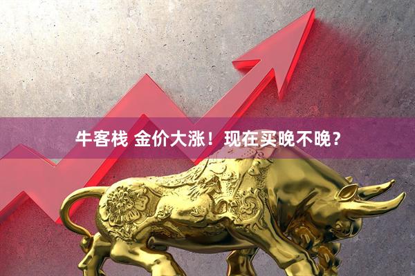 牛客栈 金价大涨！现在买晚不晚？